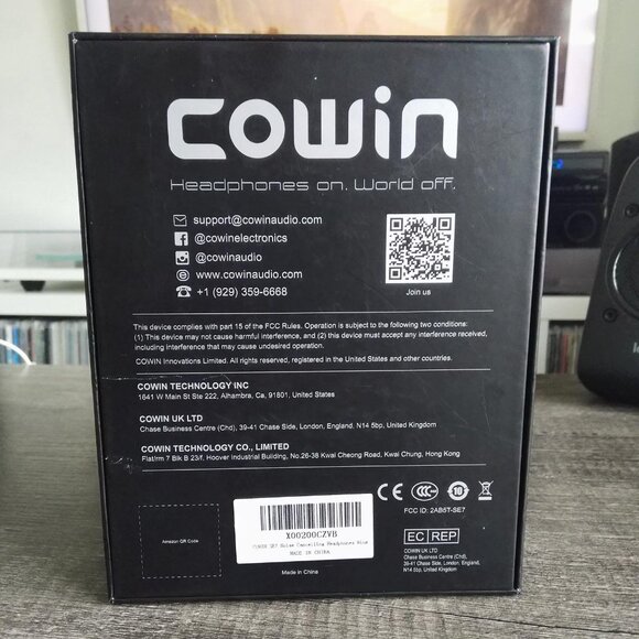 Cowin SE7 active noise cancelling (ANC) wireless headphones - Picture 7 of 7